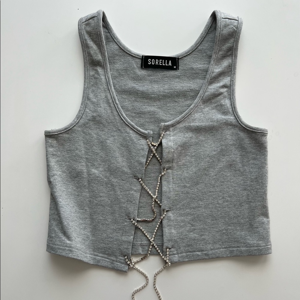 Sorella Diamond Cropped Top